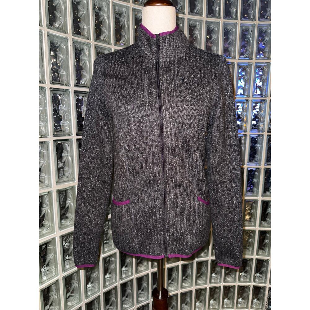 Mountain Warehouse Idris full-zip herringbone womens fleece - size 8